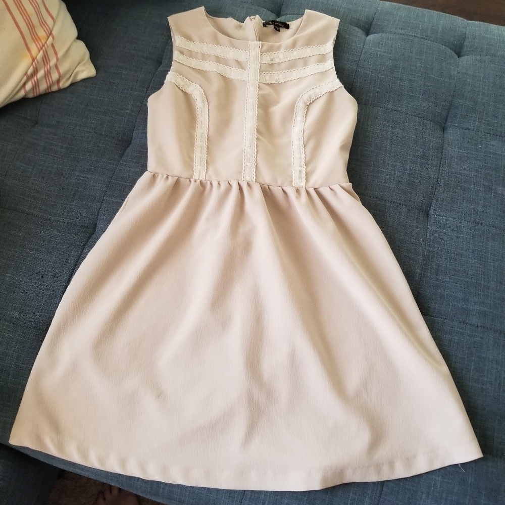 Classy Nude Summer Dress